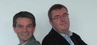 Rodolphe Thomas Modem et Laurent Pien Cap21 maire adjoint de Condé sur Vire dans la Manche