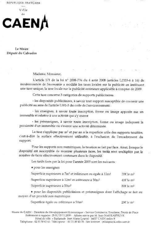 Lettre caen enseignes lumineuses